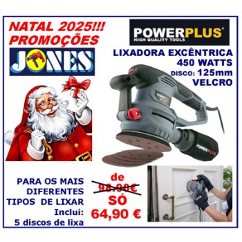 LIXADORA EXCÊNTRICA POWER PLUS 450 WATTS
